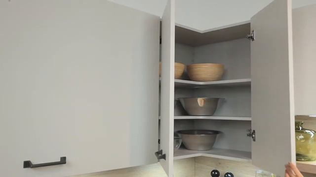 Мебель кухонная - верхний ( навесной) угловой шкаф кухни смотреть онлайн