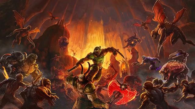 DOOM - 1 HOUR OF GOING INSANE смотреть онлайн