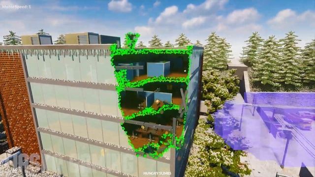 Realistic Nanite Destruction #1 | Teardown | Playing with Hungry Slimes смотреть онлайн