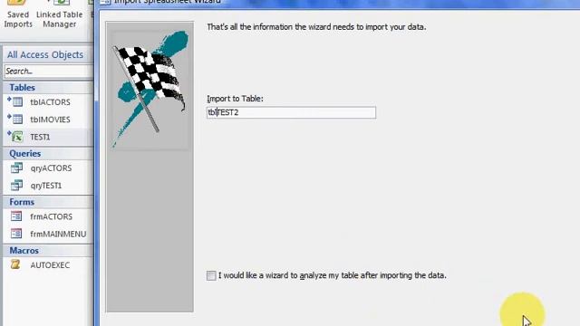 ACCESS Lesson 35 - LINKING OR IMPORTING AN EXCEL FILE смотреть онлайн