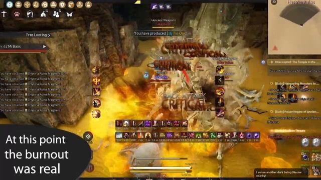 BDO One year of Hystria grinding highlights, looking for the Elten piece. смотреть онлайн
