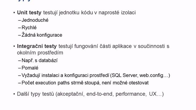 ASP.NET MVC - Základy a TDD смотреть онлайн