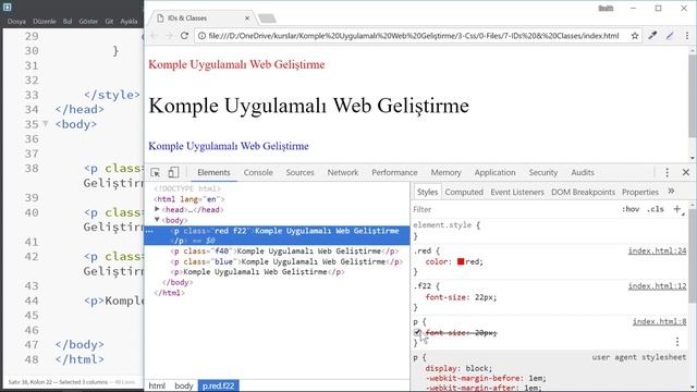 7-Css Dersleri-id ve Class Seçiciler [Css Selectors] смотреть онлайн