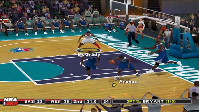 NBA 2K8 All-Star Game - Playstation 2 (4k 60fps) #nba #ps2 #nba2k8 #gameplay #allstargame