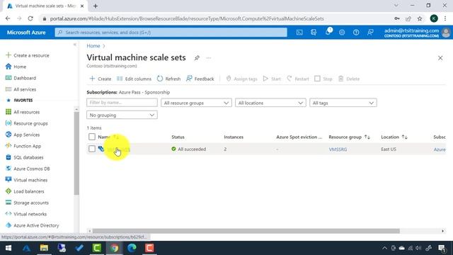 Azure Virtual Machine Scale Sets (VMSS) demo смотреть онлайн