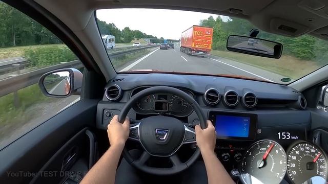 2022 Dacia Duster 1.3 TCe 150 4x4 150 PS TOP SPEED AUTOBAHN DRIVE POV
