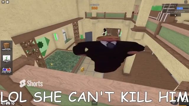 HACKER IN ROBLOX MM2 смотреть онлайн