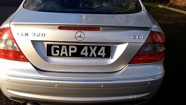 2006 Mercedes CLK 320 CDi Sport Auto in Silver смотреть онлайн