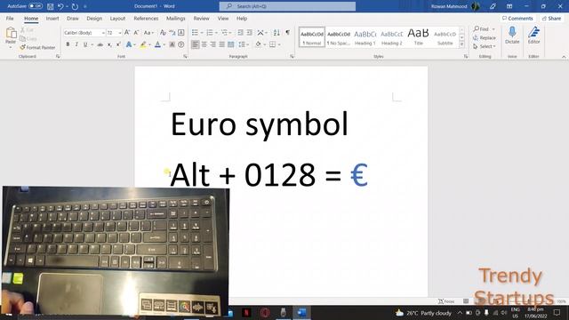 How to type € euro symbol on any keyboard - Solved смотреть онлайн