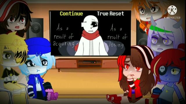 UnderTale Reacts to Nightmare and Ĕřŕør смотреть онлайн