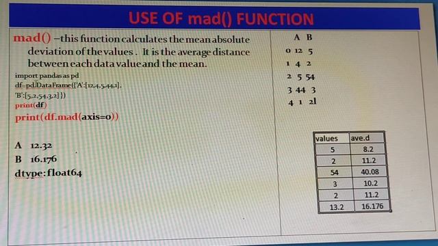 Advance Operations on DataFrame (Pandas) смотреть онлайн