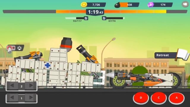 How to beat Ultimate Weapon Super Tank Rumble | Android Tank Game смотреть онлайн