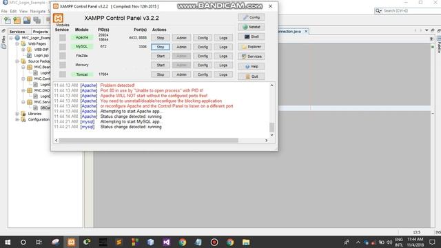 How develop a MVC Login application in J2EE - Part 1 смотреть онлайн