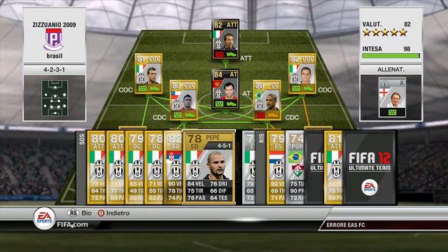 RETRO FIFA - UNO SGUARDO A FIFA 12 ULTIMATE TEAM смотреть онлайн