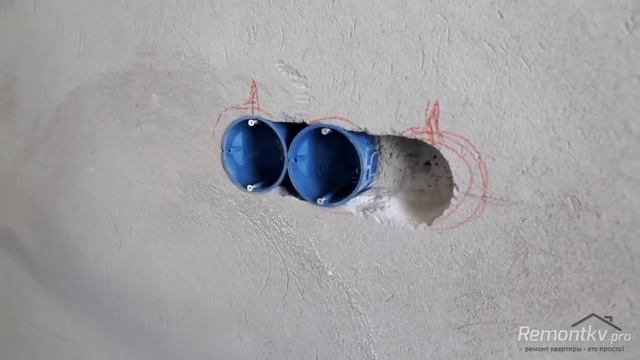 Как установить подрозетники в бетонную, кирпичную, газобетонную стену. Обзор коронок