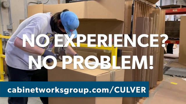 Cabinetworks Group team in Culver Indiana! Start a career building cabinets! смотреть онлайн