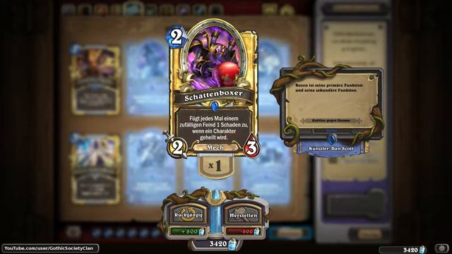 [HS] [Golden Cards] - [Goblins gegen Gnome] - Schattenboxer | Shadowboxer смотреть онлайн