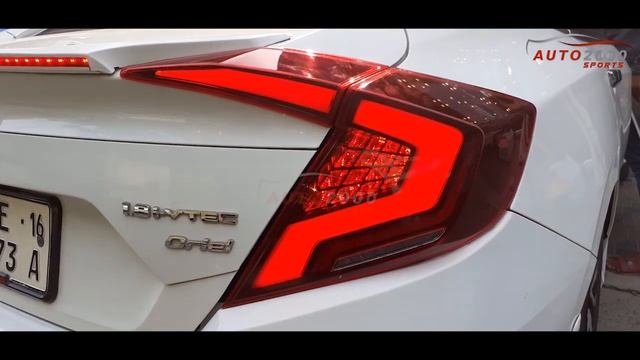 Honda Civic Rear Lamp Audi style смотреть онлайн