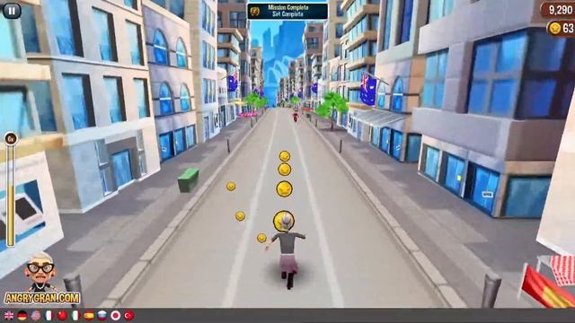 Angry Gran Run Australia Gameplay (Crazy Games) [Free Games] смотреть онлайн