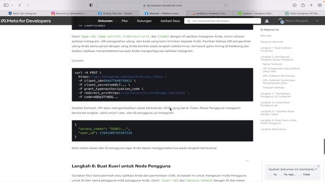 Instagram API Integration with Laravel 10: Step-by-Step Guide for Accessing Instagram Feed смотреть онлайн