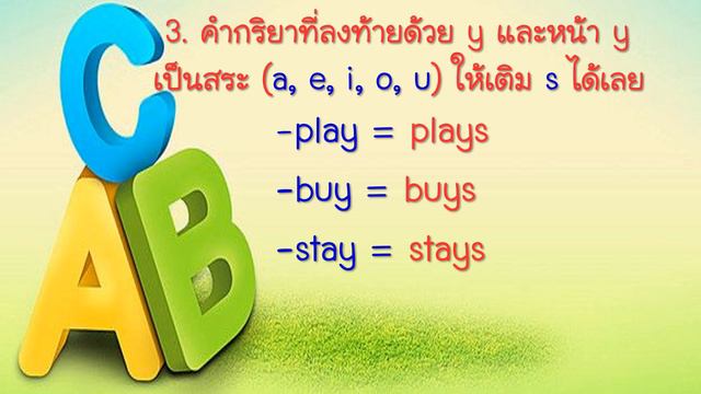 การเติม s es ies ท้ายคำกริยา смотреть онлайн