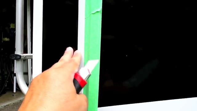 Installing Air Tabs (Vortex Generators) on my RV. смотреть онлайн