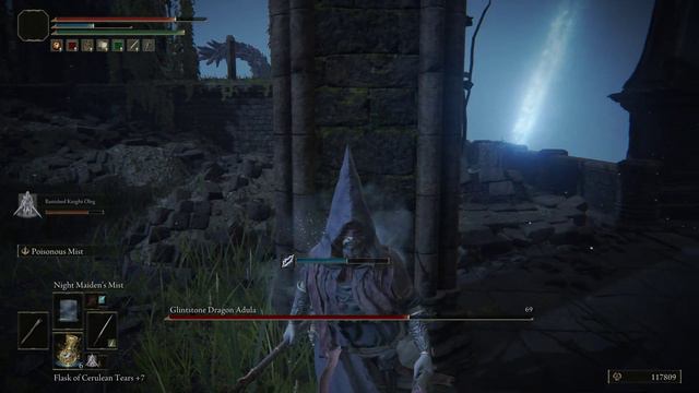 Elden Ring: Glintstone Dragon Adula (Cathedral of Manus Celes) Easy Kill смотреть онлайн