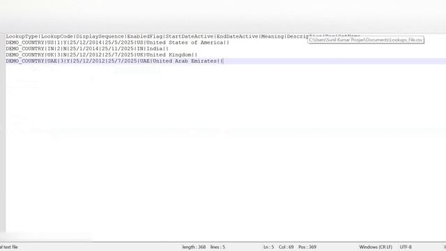 Import Lookup Types and Lookup Codes in Oracle Fusion Cloud | Sunil Kumar Poojari смотреть онлайн