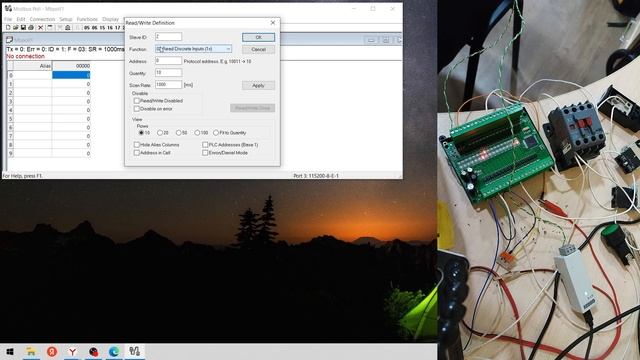 Модуль дискретных входов MBSL32DI с АлиЭкспресс с Modbus смотреть онлайн