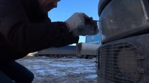 Замена лампы головного света на SCANIA G-400