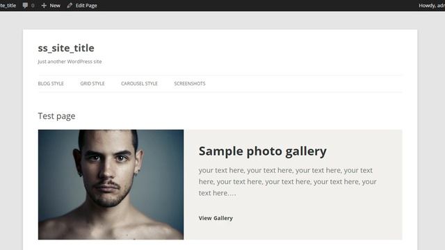 DV Gallery Wordpress Plugin - Gallery Settings смотреть онлайн