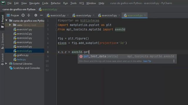 Aula 8 - Gráficos 3D #Gráficos em Python смотреть онлайн