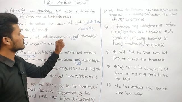 past perfect tense examples /english important questions class 12 2024 /english question смотреть онлайн