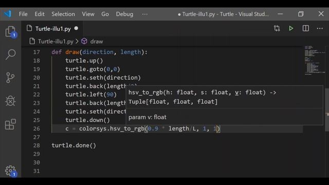 Amazing Turtle programming in Python |#SkillUpwithGenie | #ColouredSpiral смотреть онлайн
