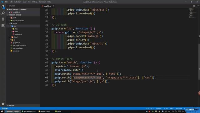 [Arabic] Ultimate Front-End Course #005 - Setup Gulp And Packages Part 2 смотреть онлайн