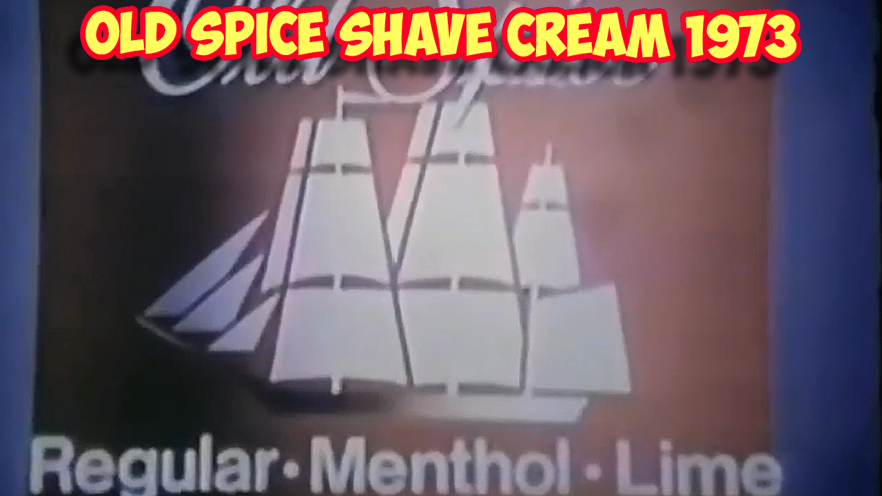 Ролик 223. Old Spice Shave Cream 1973
