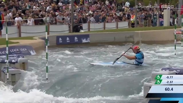 Joseph Clarke Final / 2023 ICF Canoe-Kayak Slalom World Championships & Olympic Qualifier UK смотреть онлайн