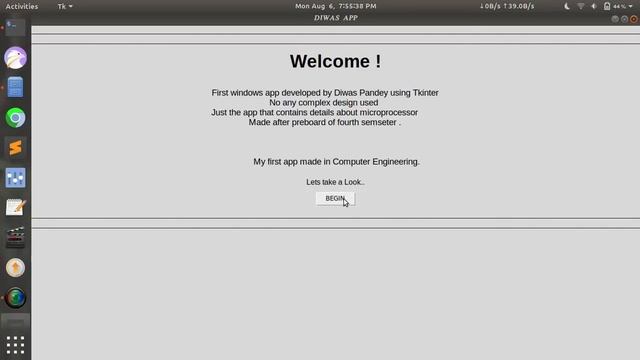 Windows App Using Python | Diwas Pandey смотреть онлайн