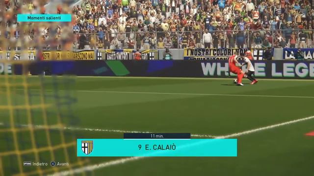 PARMA - Ascoli 1-0 | Esibizione | PES2018 смотреть онлайн