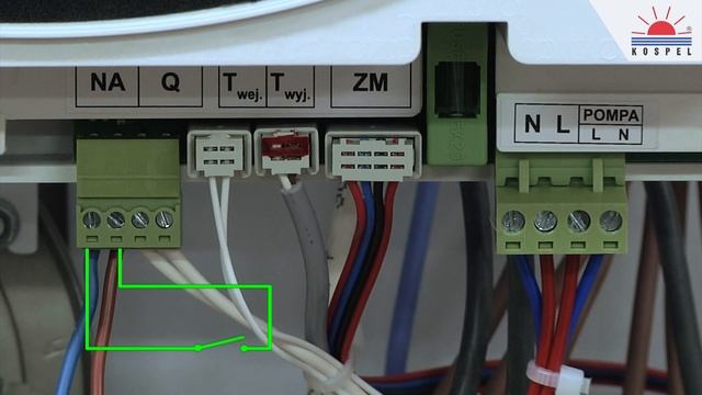 7 Подключение комнатного регулятора температуры и внешнего устройства к котлу EKCO.R2 смотреть онлайн