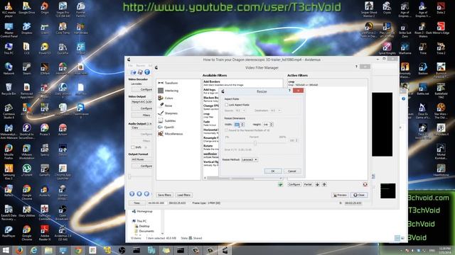 HOW-TO: Convert a 3D Stereoscopic video into a 2D video for FREE using Avidemux (Step-by-Step) смотреть онлайн