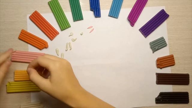 Заяц из пластилина для детей (rabbit from plasticine for children) смотреть онлайн