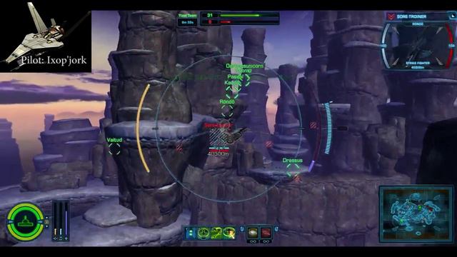 [SWTOR] Ace GSF Pilot Drakolich Helps a Brand New Gunship Pilot смотреть онлайн