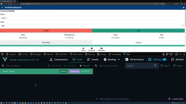 Creating And Updating Account Securities In The Vuex Store #37 - Vue Projects смотреть онлайн