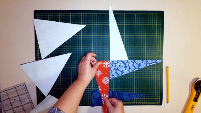 Меняем правила пэчворка! Простой и быстрый новогодний лоскутный блок смотреть онлайн