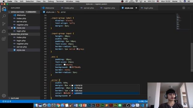 สอน PHP ทำระบบ Register + Login แบบละเอียดเต็มระบบ [2020] смотреть онлайн