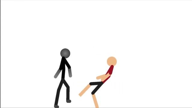 Roundhouse kick (first stick node animation) смотреть онлайн