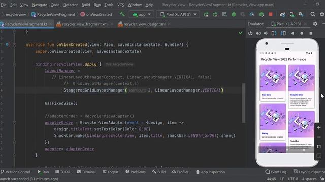 How to Improve RecyclerView Performance in Android? смотреть онлайн