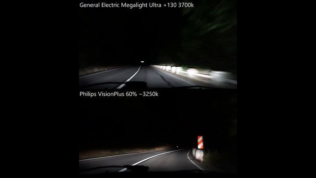 GE Megalight Ultra +130 vs Philips VisionPlus 60% смотреть онлайн
