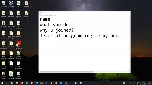 Python Tutorial In Tamil | 2 week python course | Part-1 смотреть онлайн
